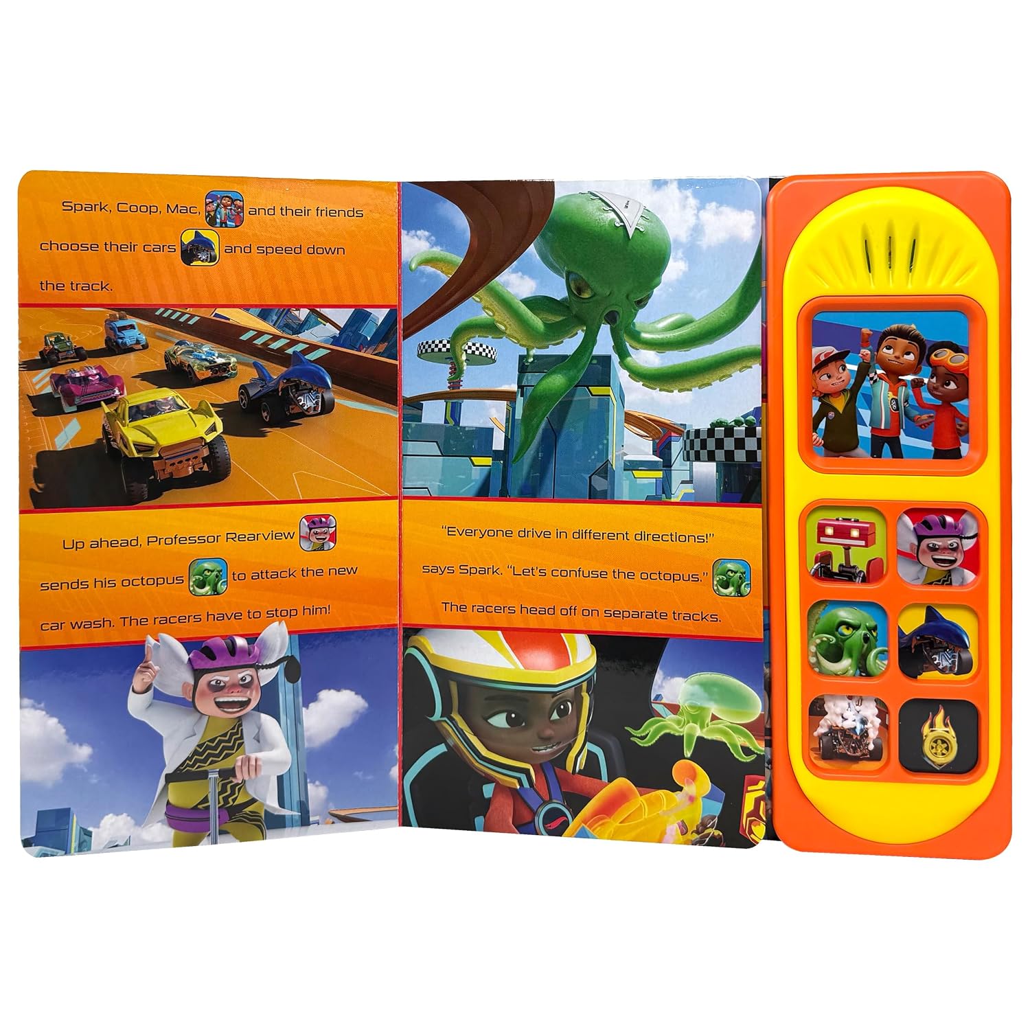 Hot Wheels Let's Race - Go, Hot Wheels! Sound Book - PI Kids