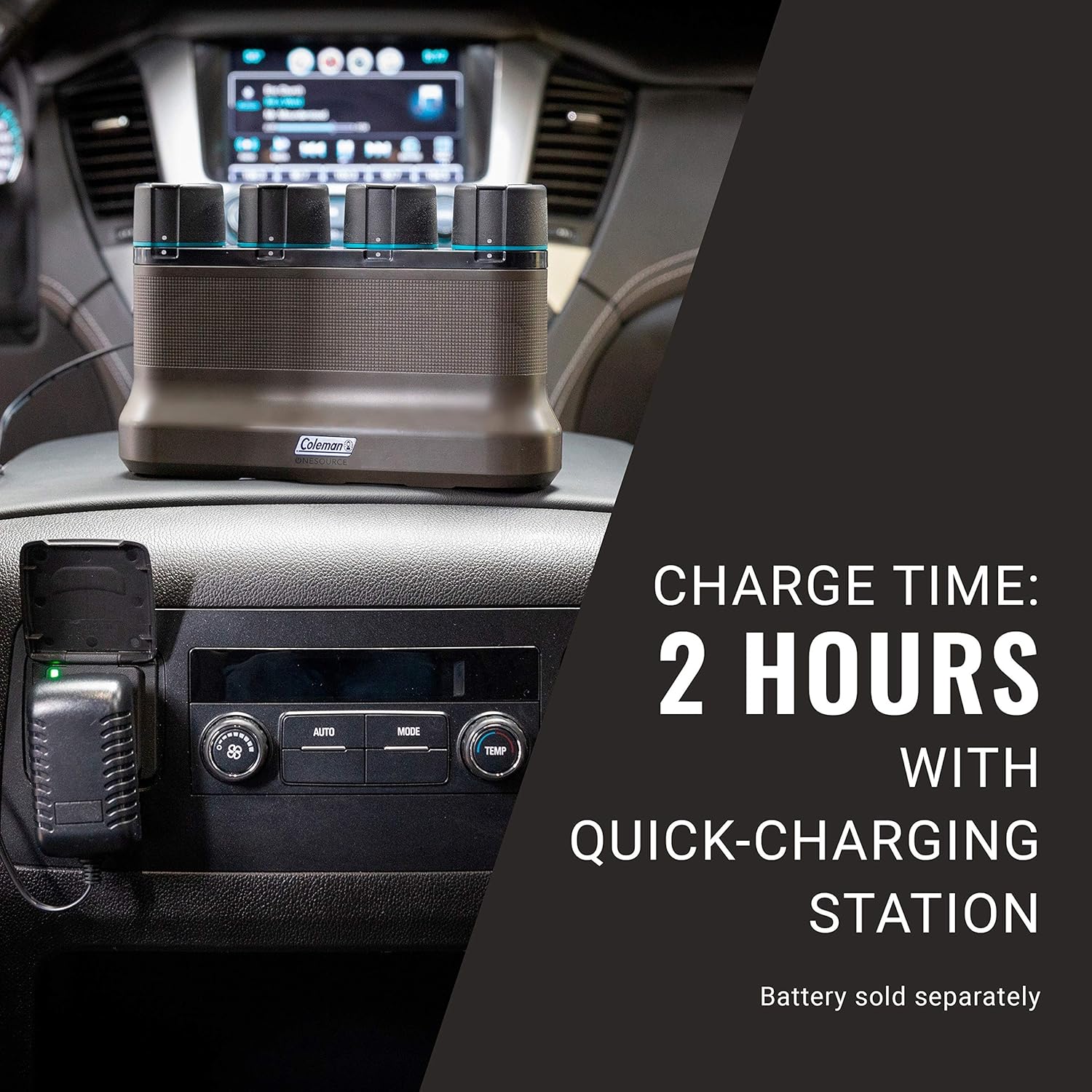 Flash Sale Coleman Battery Charging Station One Source 4 Port Quick Charging Station