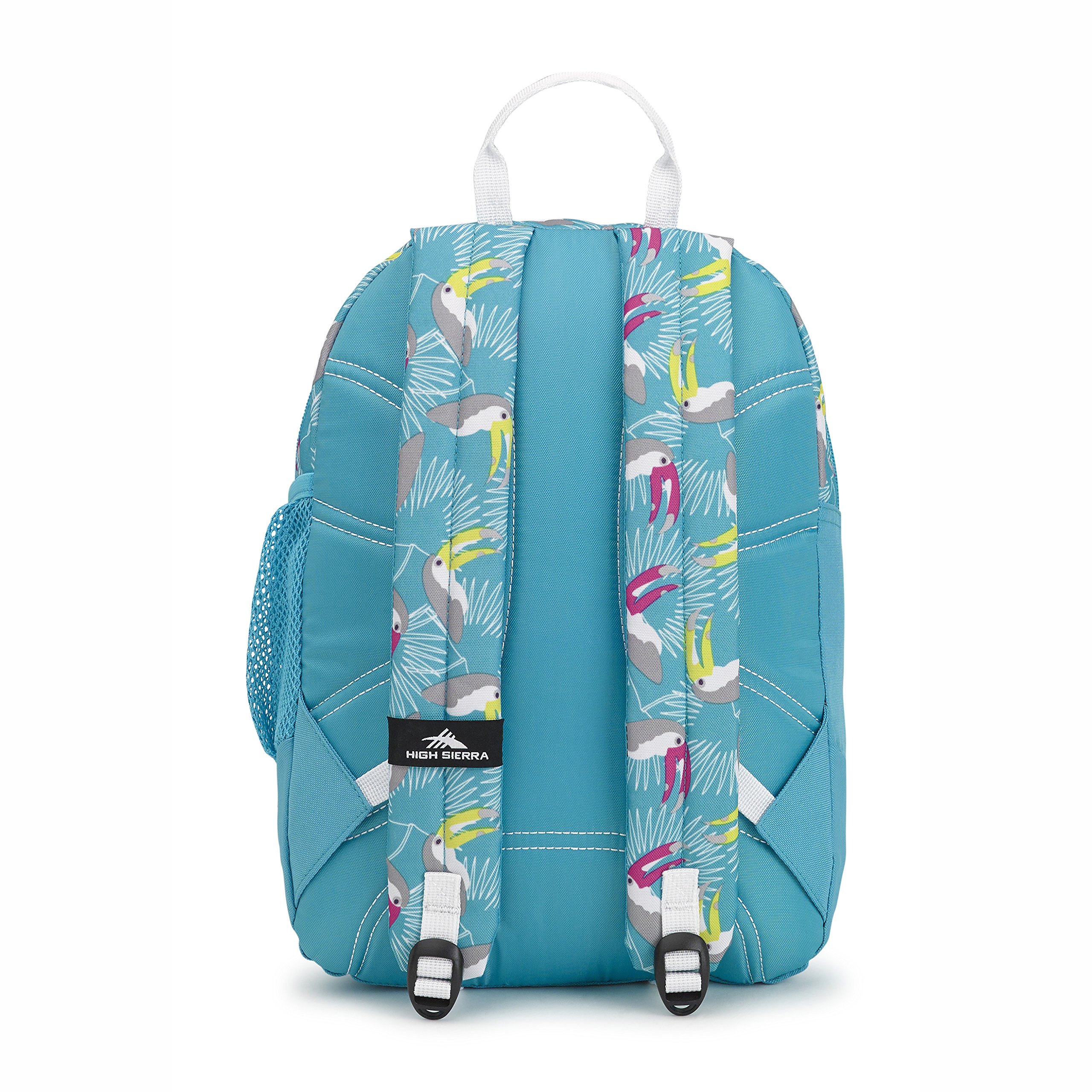 High Sierra Mini Fatboy Backpack, Toucans/Tropic Teal/White Fashion