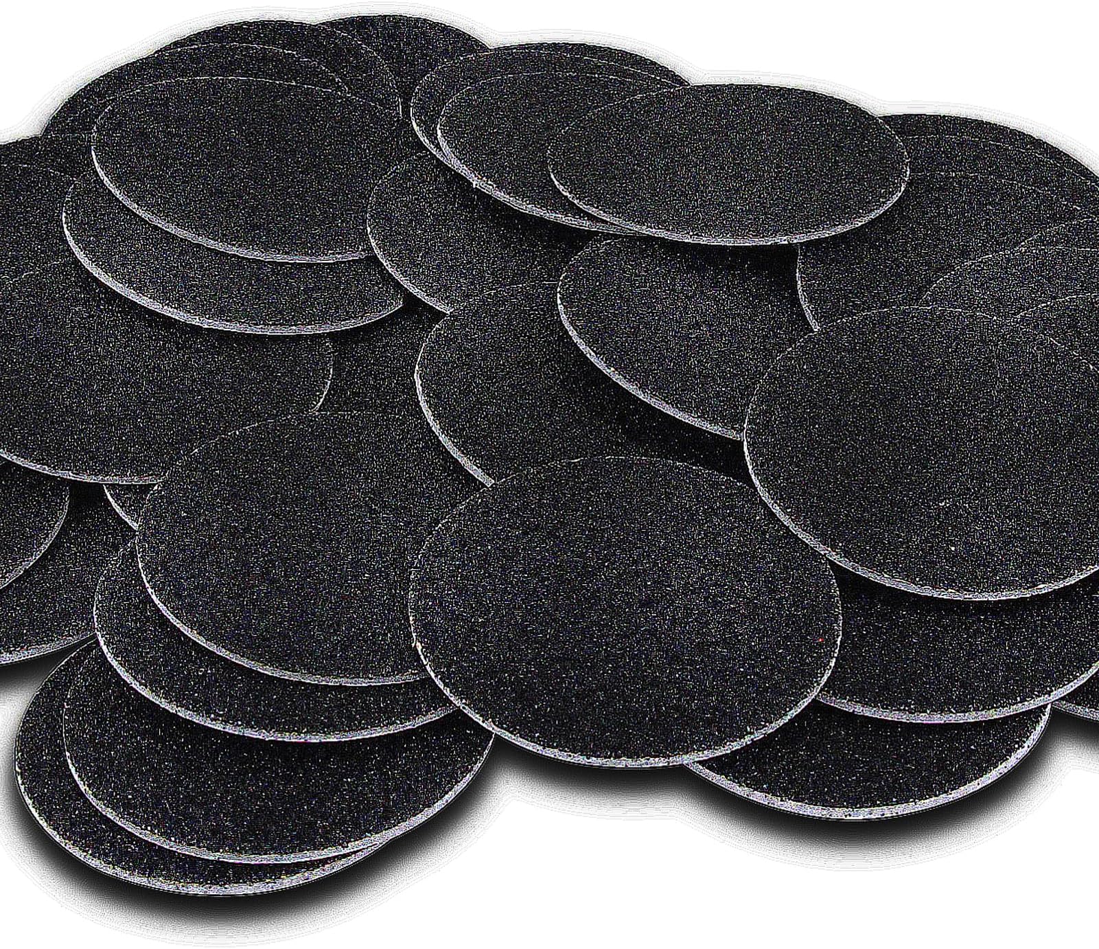 60PCS Replaceable Sandpaper Refill Discs for Electric Foot File Callus Remover, 180 Grit