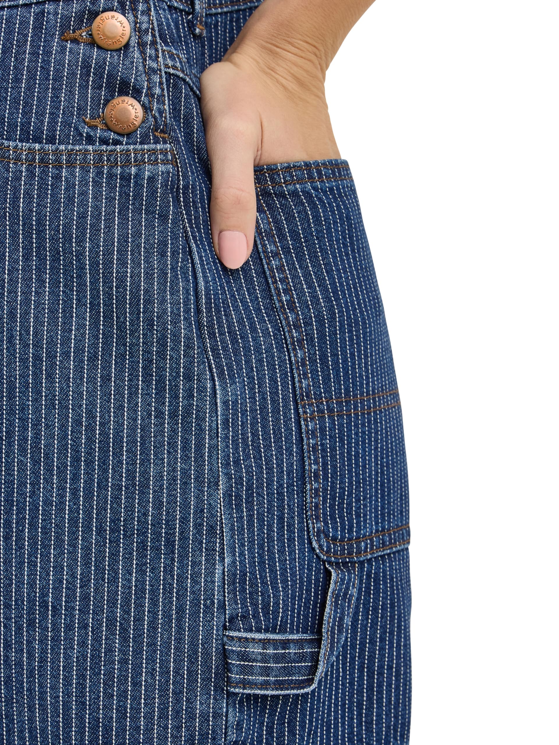 Wrangler Women's Relaxed Fit Shortall Pantalón corto de ajuste relajado para mujer Mujer