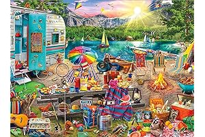 Buffalo Games - Aimee Stewart - The Family Campsite - 1000 Piece...