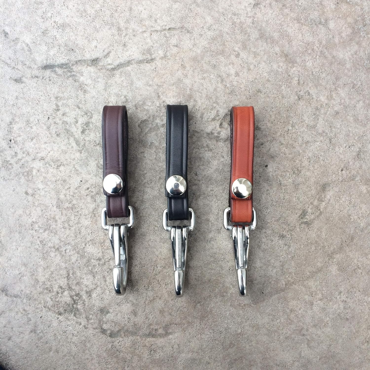 Boxwood and Mum Handmade Leather Keychain Lanyard, Customizable Key Holder, Detatchable Key Ring, Stylish Leather Key Organizer for Men, Ideal for Dad Gifts for Fathers Day, Amish Made in USA