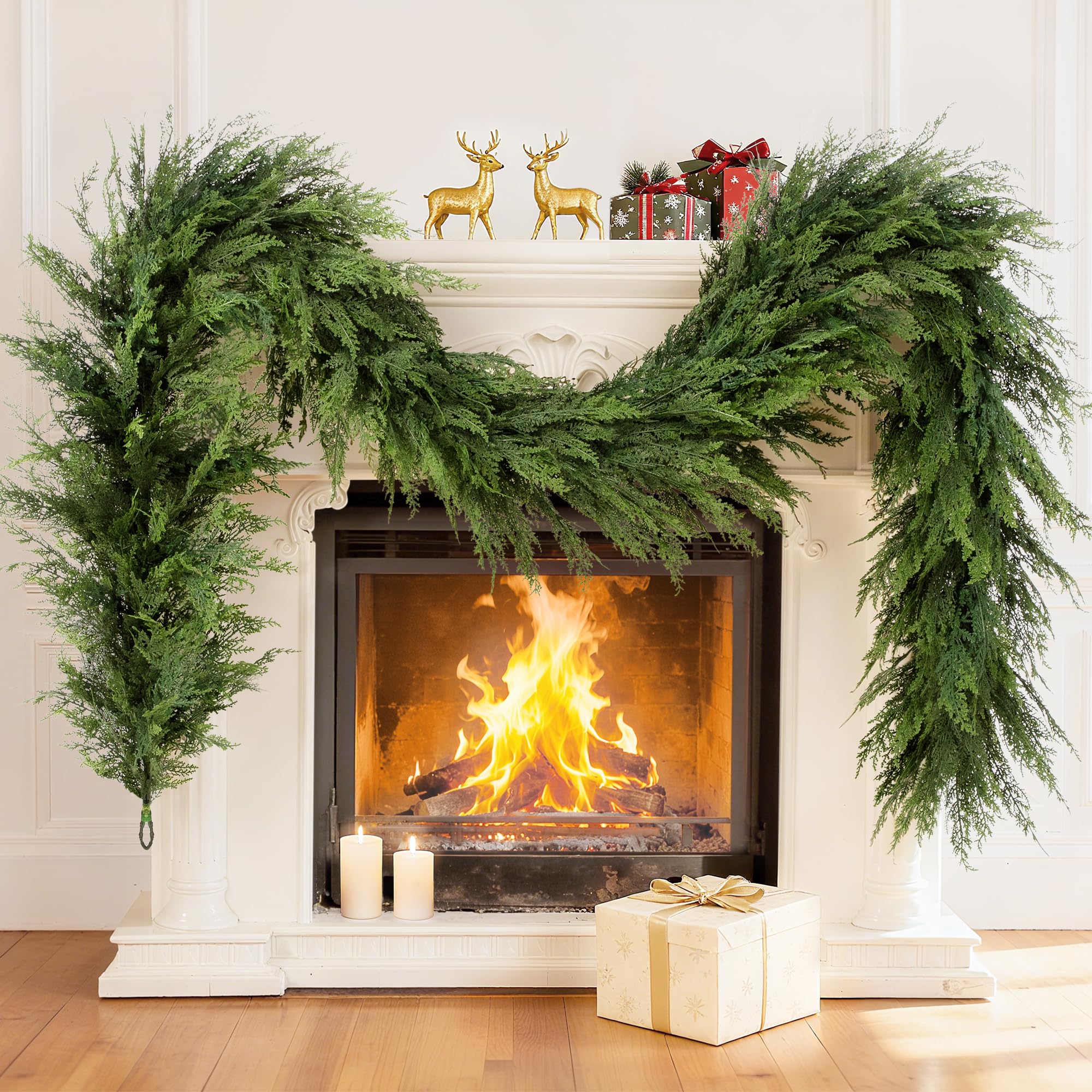 DEPMEM 9Ft Christmas Garland