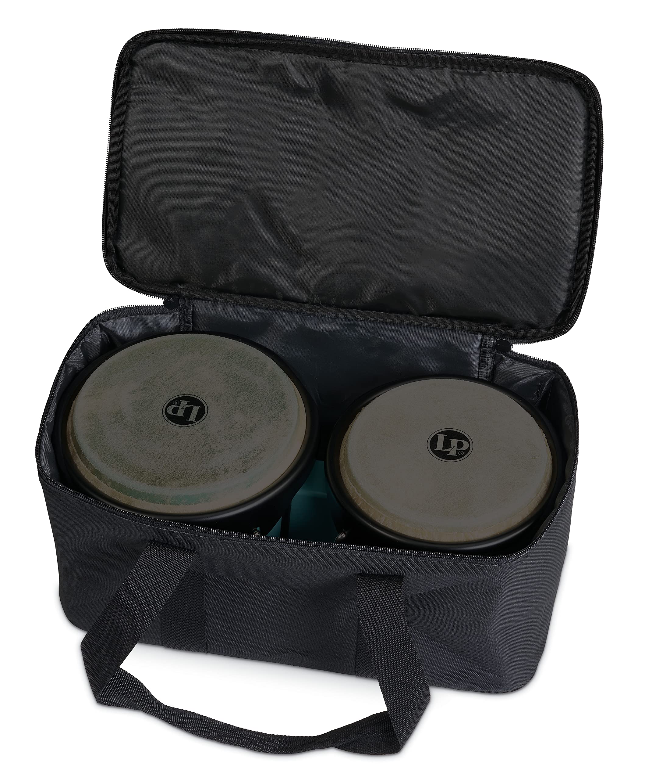 Latin Percussion Discovery Series LP601D-SF-K Bongo de 15,2 à 0,6 cm et 18,4 cm avec sac de transport gratuit, mousse de mer