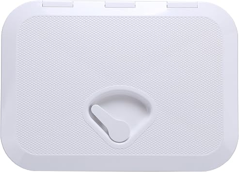 Amarine Made Marine Access Hatch Boat Hatch Lid Deck Access Hatch & Lid 10-5/8 X 14-3/4 270mmx375mm