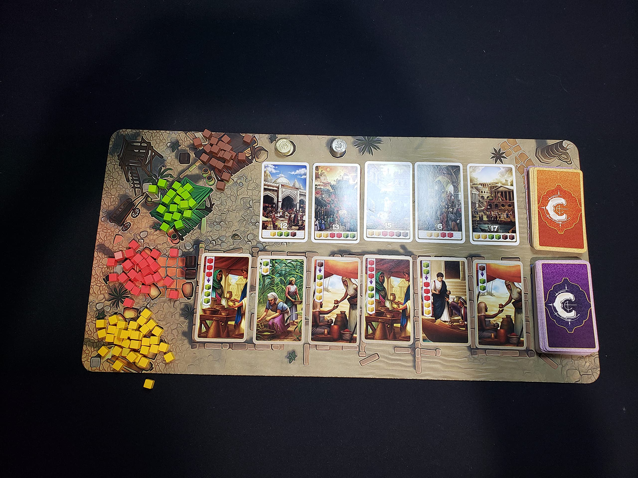 Amazon.com: Playmat for Century: Spice Road Neoprene, Fan Made Artwork :  Toys & Games