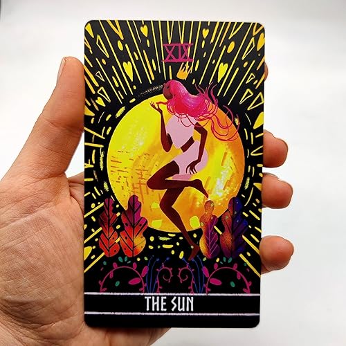 Miniatura 7 de Baraja de cartas de tarot de cuento de hadas con guía  Arcanos mayores y menores, tarot completo de tarot arco iris con 78 cartas, juego de cartas
