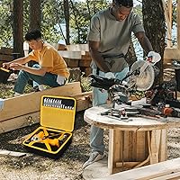 Vista 5 de khanka Hard Storage Case Replacement for DEWALT 20V MAX XR Jig Saw DCS334B / DCS335B, Case only