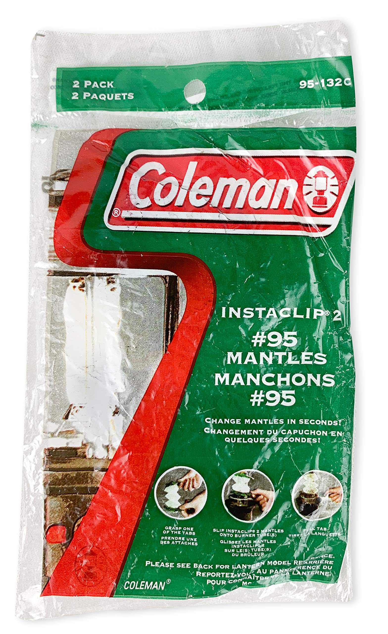 Coleman #95 Wire Style InstaClip Mantles for Northstar Models 2000