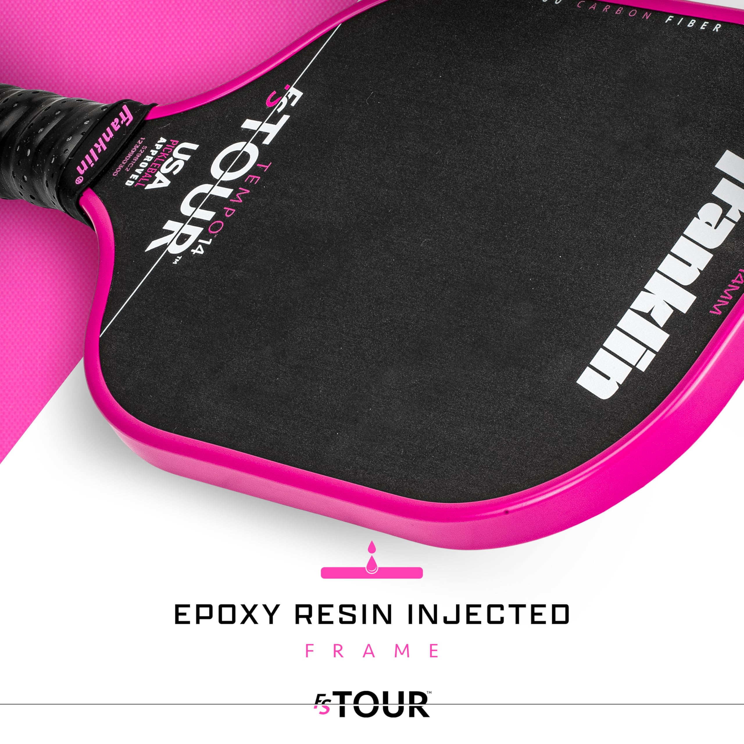 Franklin Sports Paddle Set Ensemble de Raquettes de Pickleball Pro-Série FS Tour Mixte