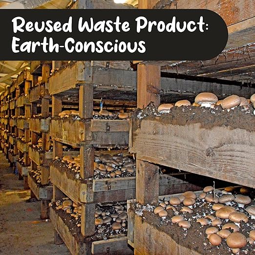 The 8-quart size of this compost is perfect for small to medium-sized gardening projects, such as container gardening or raised beds. It is easy to use – simply sprinkle the compost around the base of your plants and mix it into the soil. The compost will help improve soil structure, retain moisture, and promote healthy root growth.