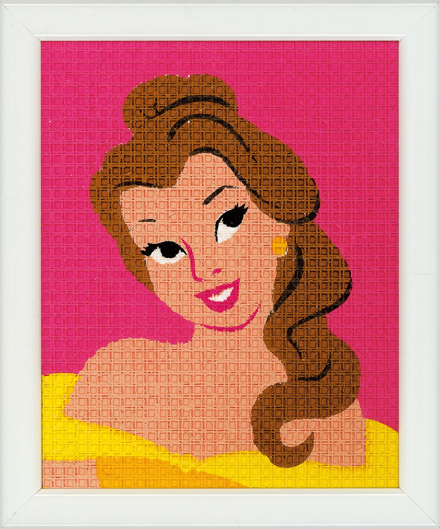 Vervaco Beauty and The Beast Belle Tapestry Kit, Multi-Colour