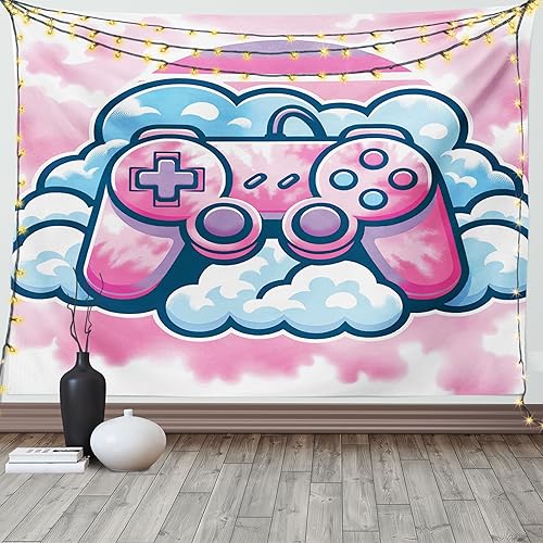 Miniatura 155 de Ambesonne Tapiz de la Torre Eiffel, tamaño Queen, imagen de la Torre Eiffel, París, Francia, coche vintage, calle, nubes oscuras, colcha colgante