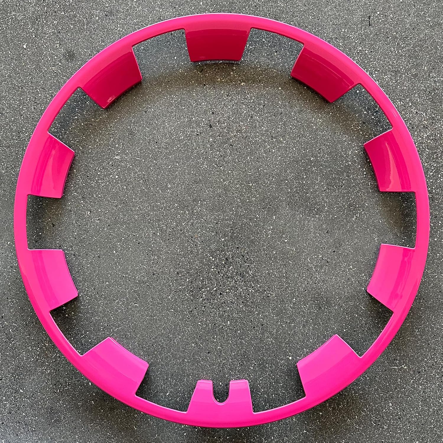 Wheel Rim Protector for 2020-2024 Tesla Model Y 2025 Y Juniper 20 inch Hubcaps Induction ABS Wheels Rim Cover Tire Trim Rings 4PCS (Rose Red, for 2020-2024 Tesla Model Y)