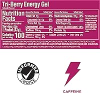 Vista 8 de GU Energy Nutrición Deportiva Original, Gel Energizante, 8 unidades, Tri-Berry