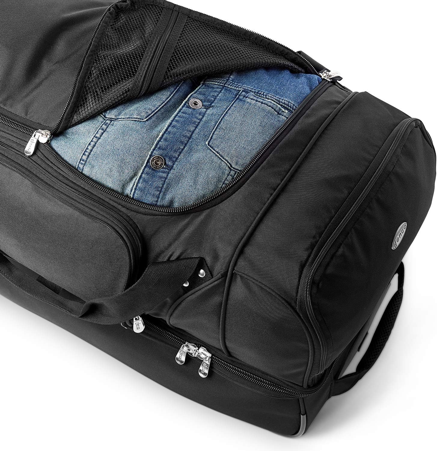 NFL 27" Drop Bottom Wheeled Duffel (Dallas Cowboys)
