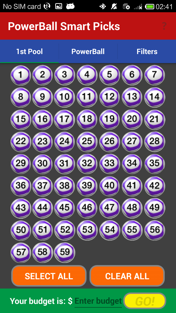 US Powerball MegaMillions Smart Picks for Android