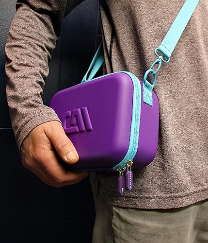 Miniatura 3 de CASEMATIX Estuche de transporte de viaje compatible con lector de terminal cuadrado, papel de impresora de recibos y accesorios, incluye funda de