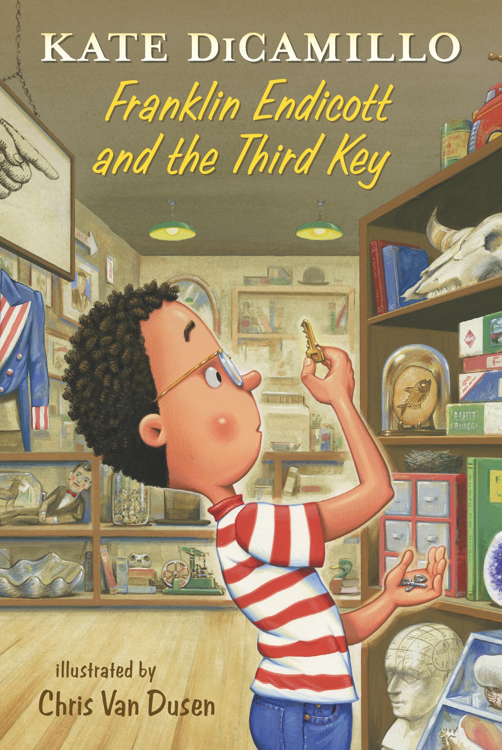Franklin Endicott and the Third Key: Tales from Deckawoo Drive, Volume Six (a Charming Early Chapter Book about Courage, Friendship, and Facing Your ... (Tales from Mercy Watson's Deckawoo Drive) Hardcover โ 8 Jun. 2021