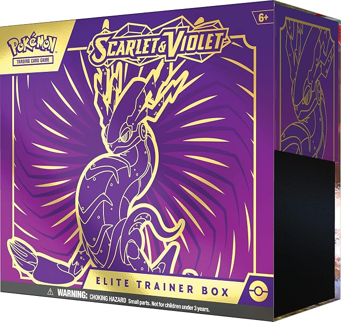 Pokémon TCG Scarlet and Violet Elite Trainer Box miniatura 4