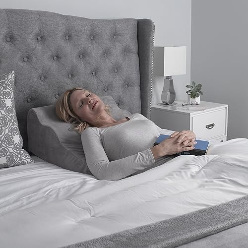 Miniatura 4 de Drive Medical Comfort Touch - Cuña para cama elevada, color gris