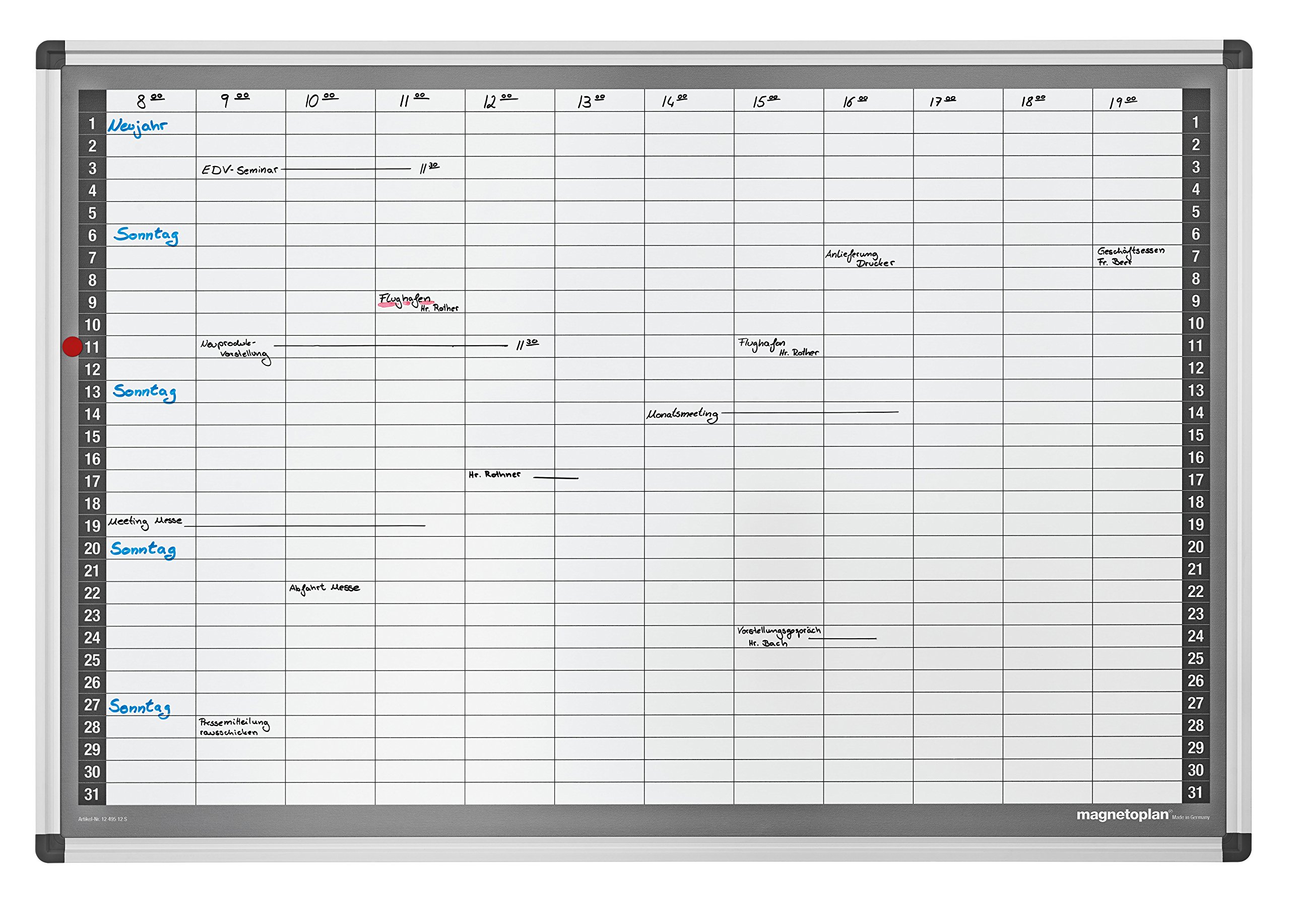 magnetoplan 1249512S Korktafel mit Holzrahmen