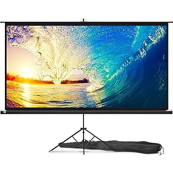 ⭐︎美品⭐︎ PROP VUE 三脚式プロジェクタースクリーン 60インチ Amazon | PropVue プロジェクター スクリーン スタンド付き 100