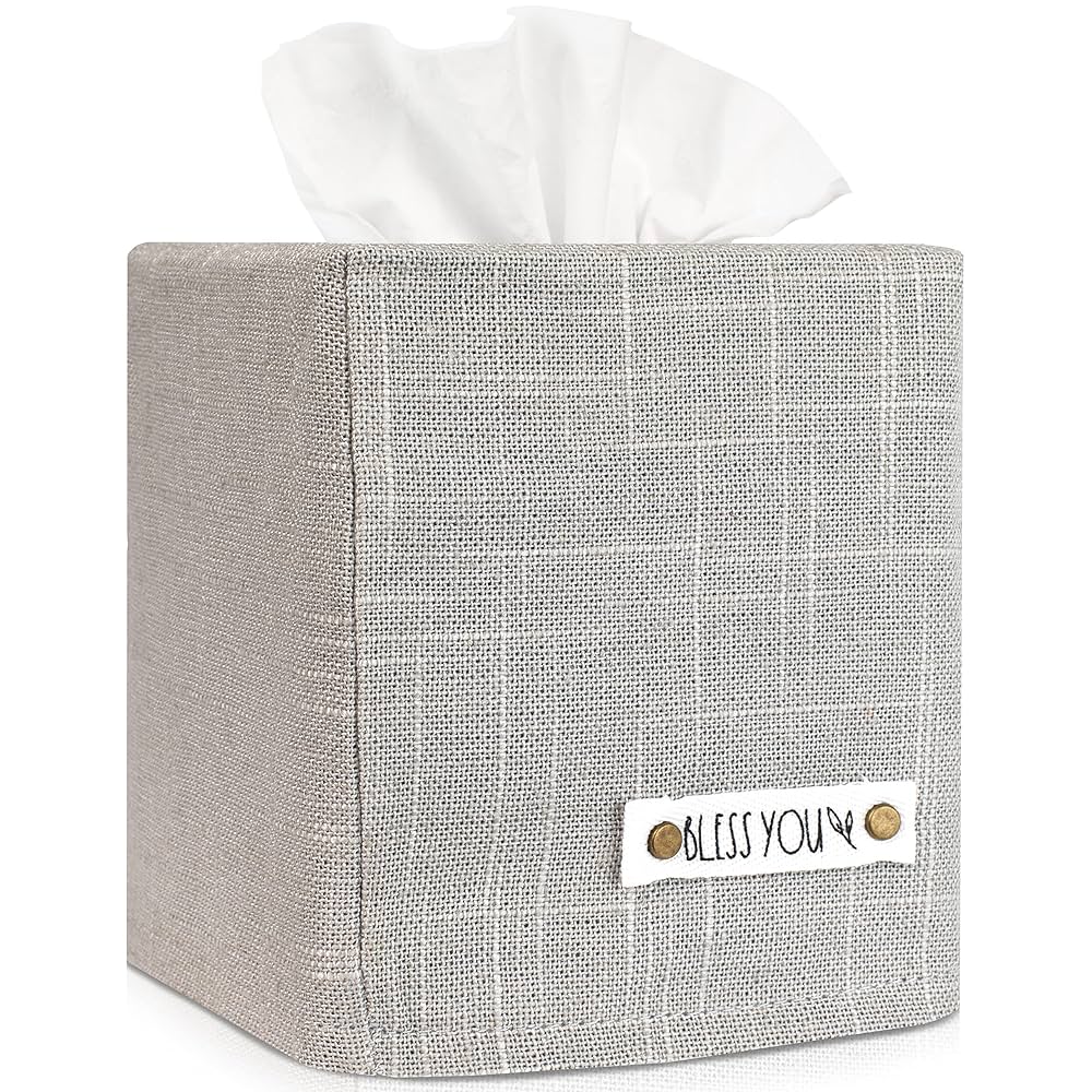 IFUJI TISSUE BOX-CUBE S-TYPE gray/草木染 IFUJI TISSUE BOX