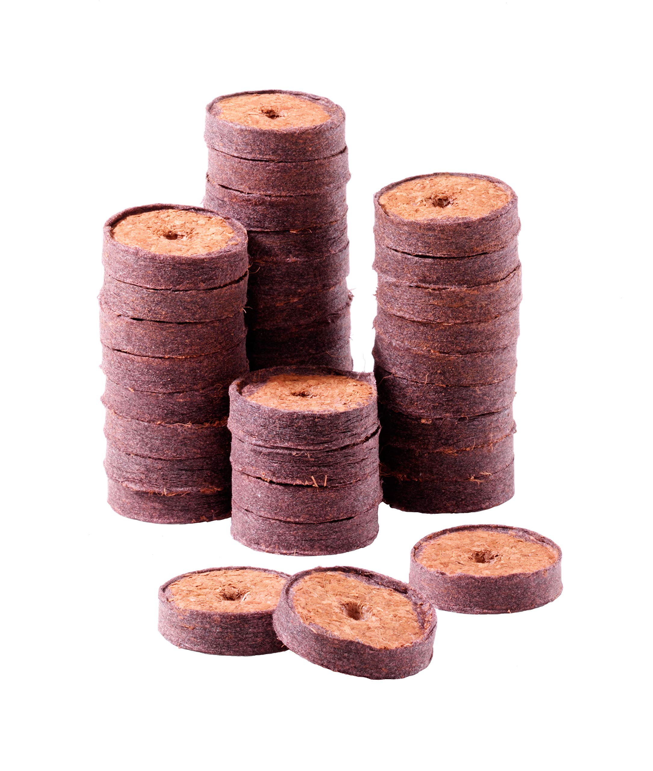 ROMBERG Coco Quel Comprimés Substrat 36 Mm – 100 Pastilles Biodégradables 100% Tourbe-Free Avec Engrais De Démarrage