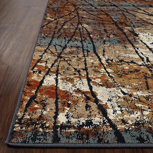 Miniatura 3 de SUPERIOR Alfombra de área grande para interiores, decoración moderna de ramas para oficina, entrada del hogar, comedor, dormitorio, cocina, suelo de