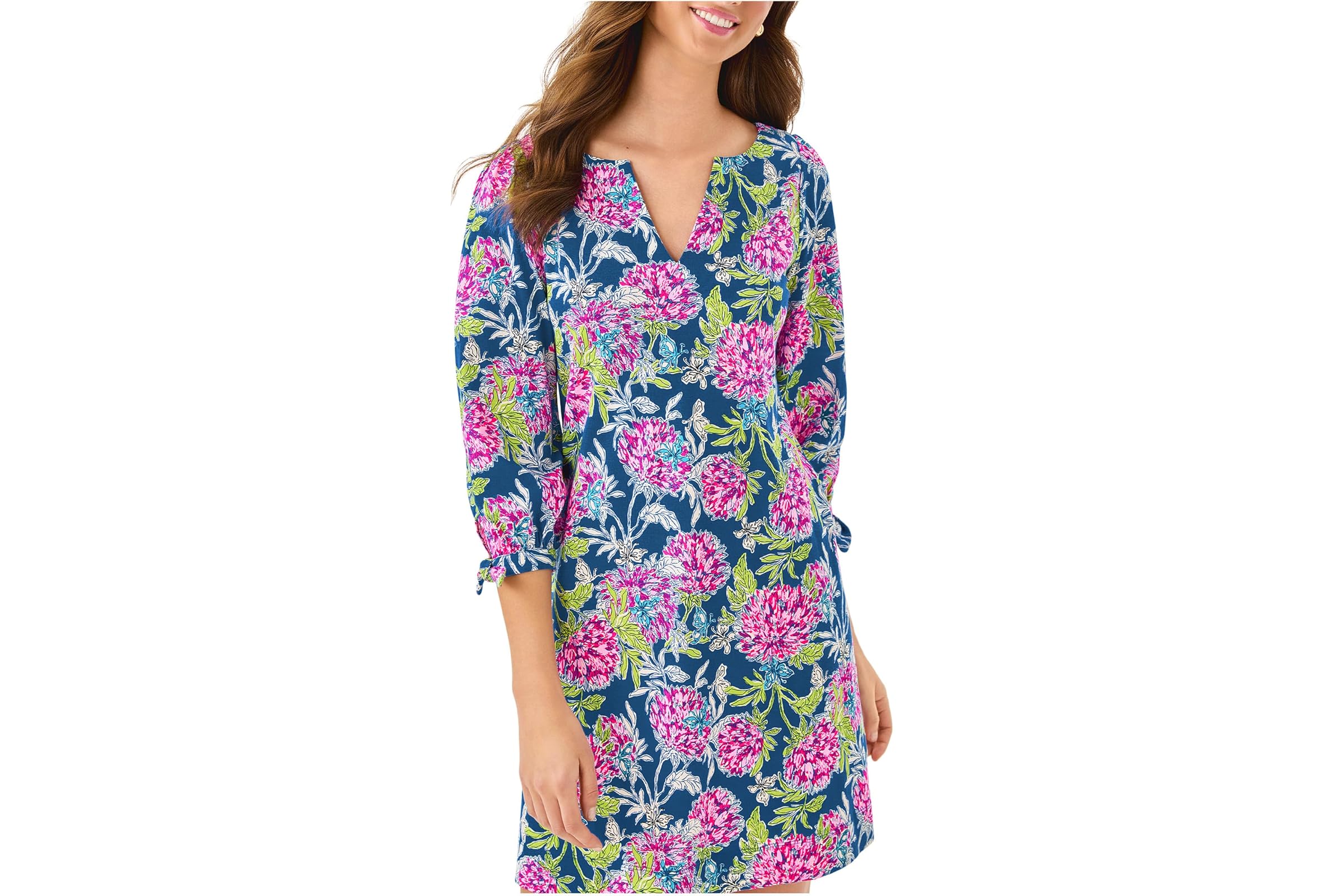 Платье Lilly Pulitzer Cath 3/4 Sleeve Dress