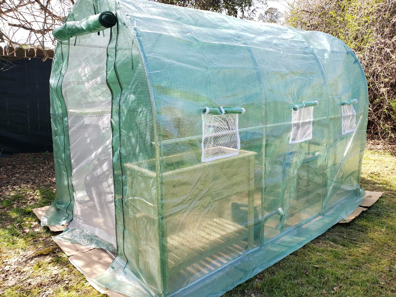 32/mo Finance AMERLIFE 10x7x7ft Large Walkin Plant Greenhouse for