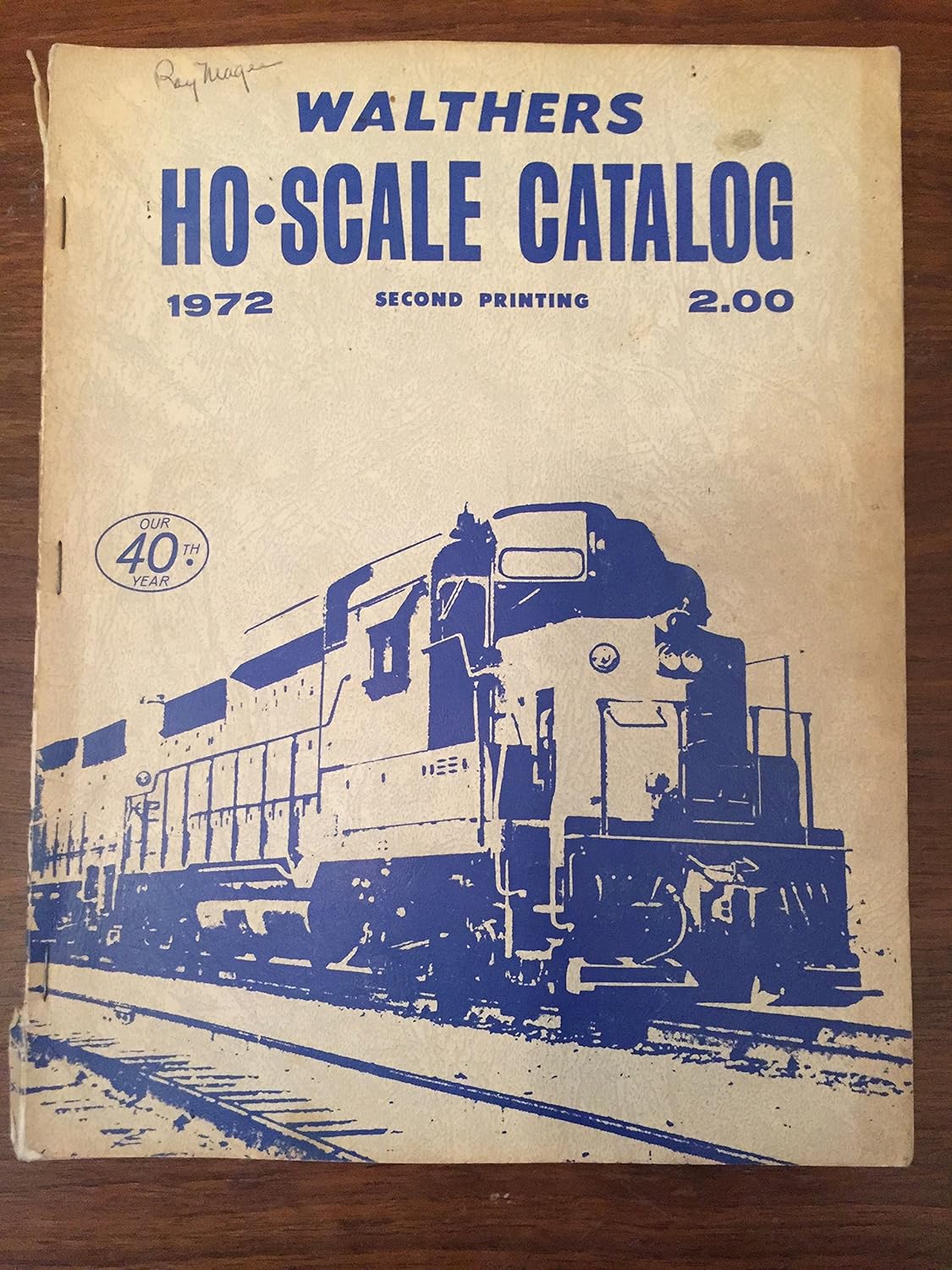 Walthers HOScale Catalog 1972 Bruce Walthers Books