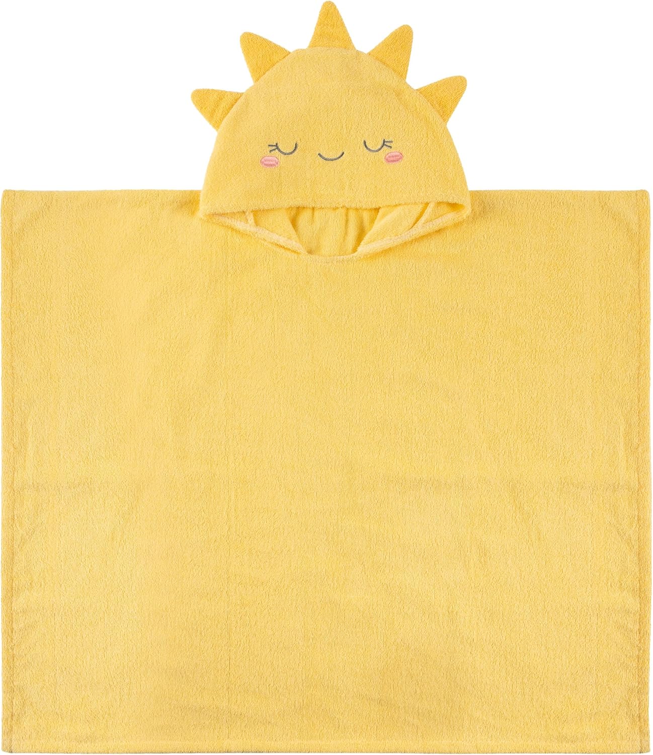 Stephen Joseph, Beach and Bath Poncho, 100% Cotton Hooded Towel for Toddlers 2-6 Years Boys and Girls Kids Bath Pool Beach Towel, Soft Absorbent Beach Poncho, Sun