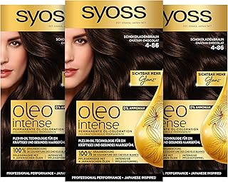 Syoss Oleo Intense hårfärg, 4-86 chokladbrun, 3-pack (3 x 115 ml) - Amazon Deal & Rabatt