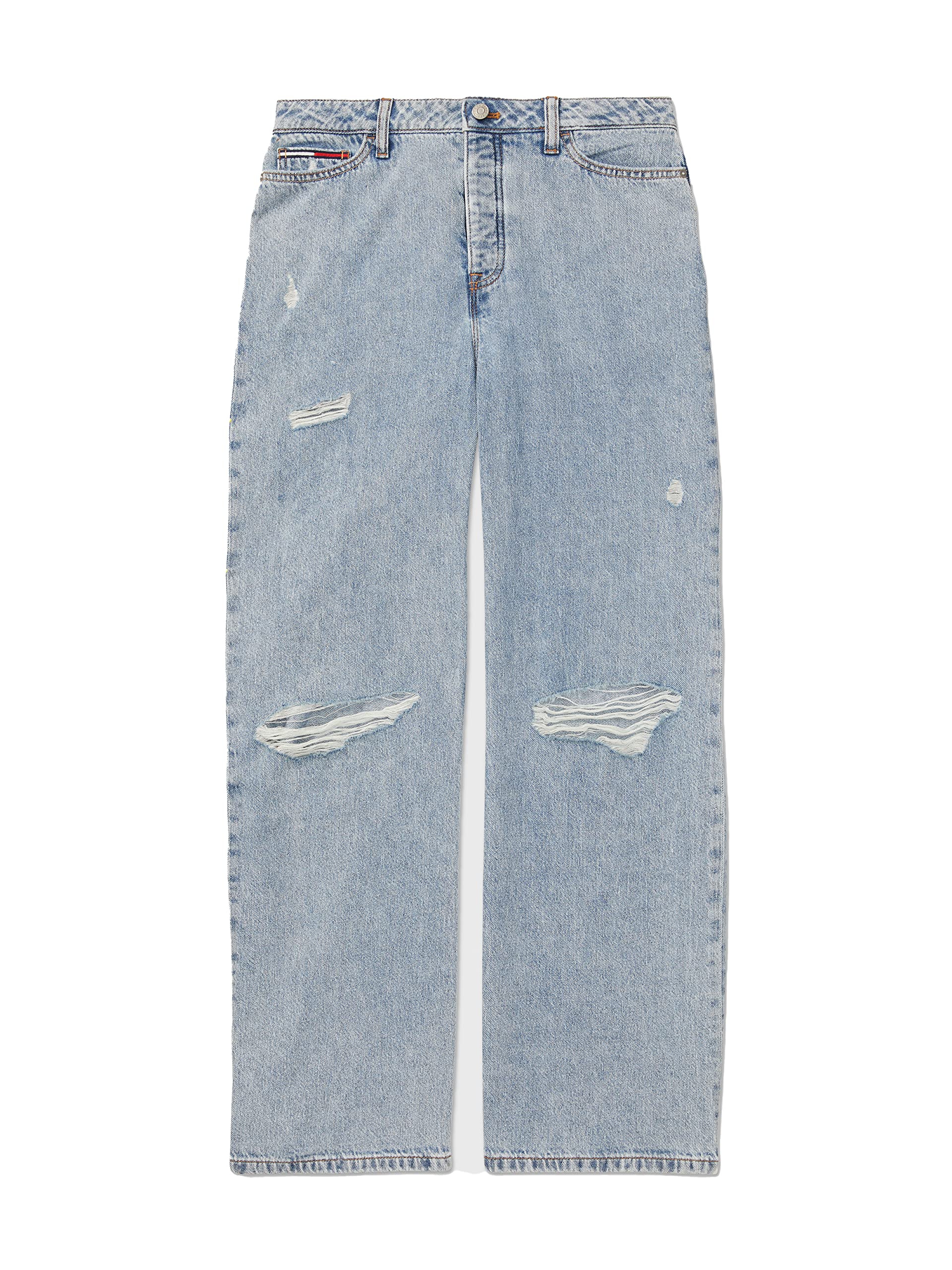 Tommy HilfigerWomen's Adaptive Wide Leg Jeans with Elastic Waist