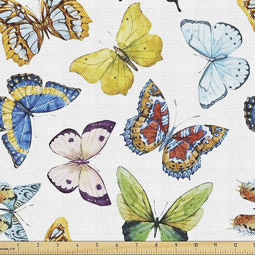 Miniatura 13 de Ambesonne - Tela multicolor impresa digital por The Yard.