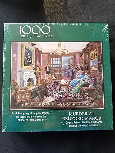 Bits y piezas Murder at Bedford Manor puzzle de 1000piezas