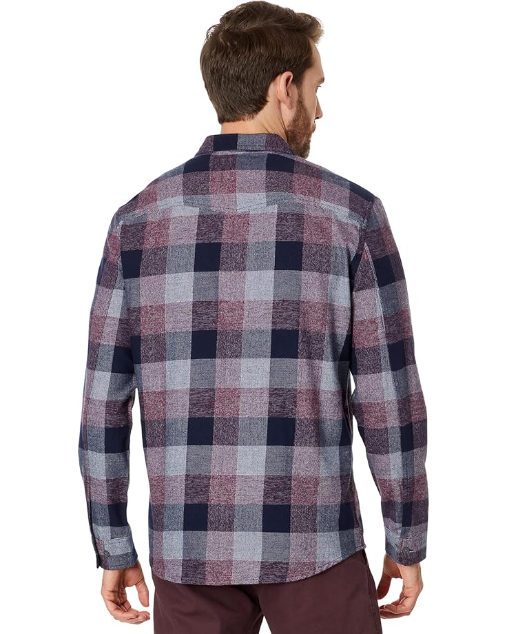 John Varvatos Long Sleeve Dale Yarn Dye Sport Shirt W656Z4 - #2 of 4