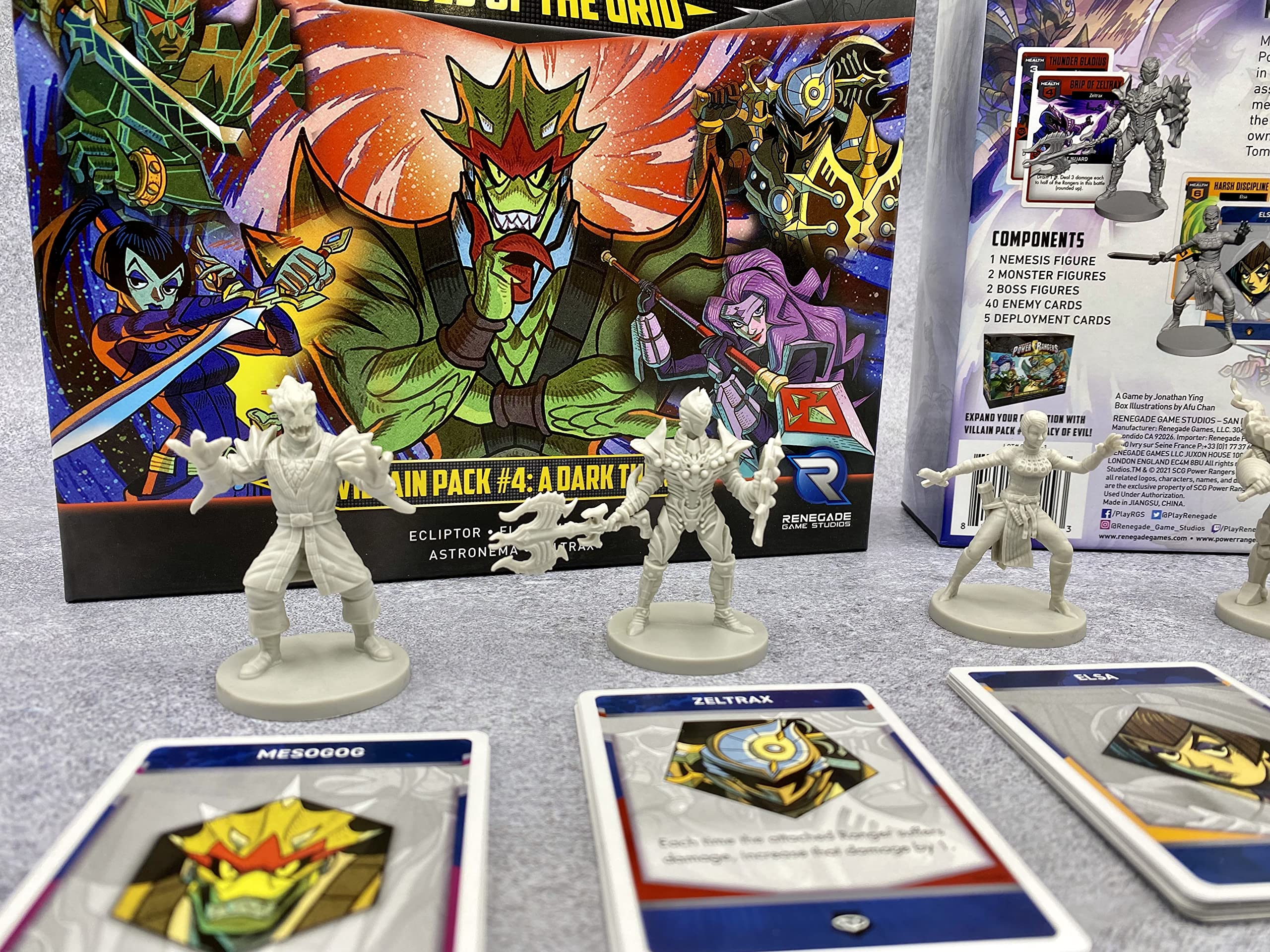 レイ　プロ格ヒーローズ Amazon.com: Renegade Game Studios Power Rangers: Heroes of The