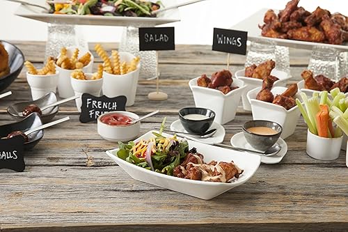 Miniatura 5 de Fortessa Fortaluxe Food Truck Chic - Caja grande para llevar, 6 x 3.5 pulgadas, juego de 4