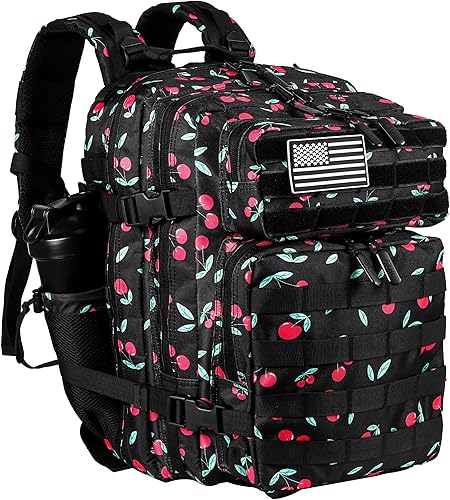 Miniatura 41 de LHI Mochila Militar Táctica para Hombres y Mujeres 25L/35L Mochila de Asalto del Ejército Bolsa Mochila Pequeña con Portabotellas 2.6 35l-rosa