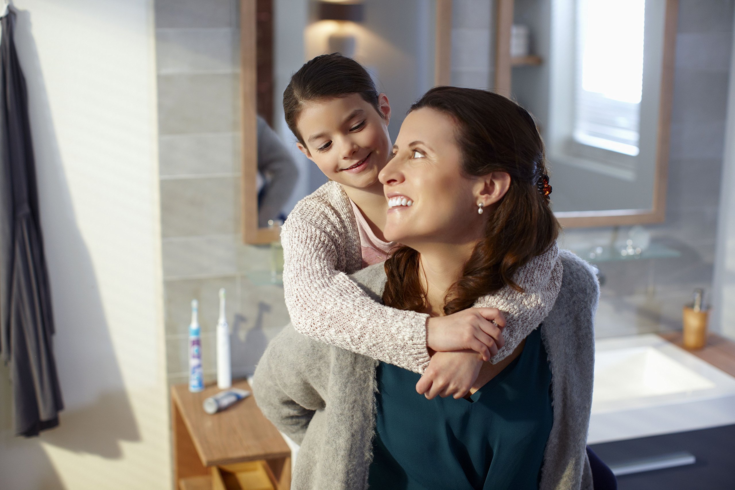 Philips Sonicare HX6322/04 ForKids Spazzolino Elettrico per Bambini con Tecnologia Sonica, Connesso all'App per un'Igiene Orale Divertente