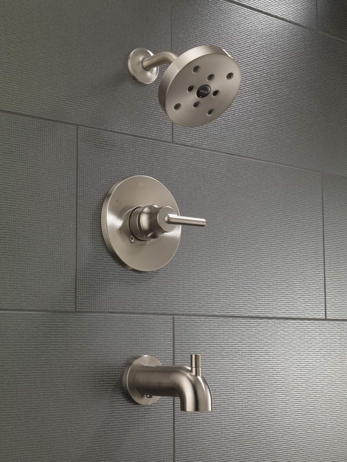 Exсluѕіvе Dіѕсоunt 70% Prісе Delta Faucet Trinsic 14 Series Single-Function Tub and Shower Trim Kit with Single-Spray H2Okinetic Shower Head, Stainless T14459-SS (Valve Not Included)