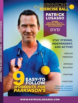 كرة تمرين باركنسون وبرنامج DVD الشامل