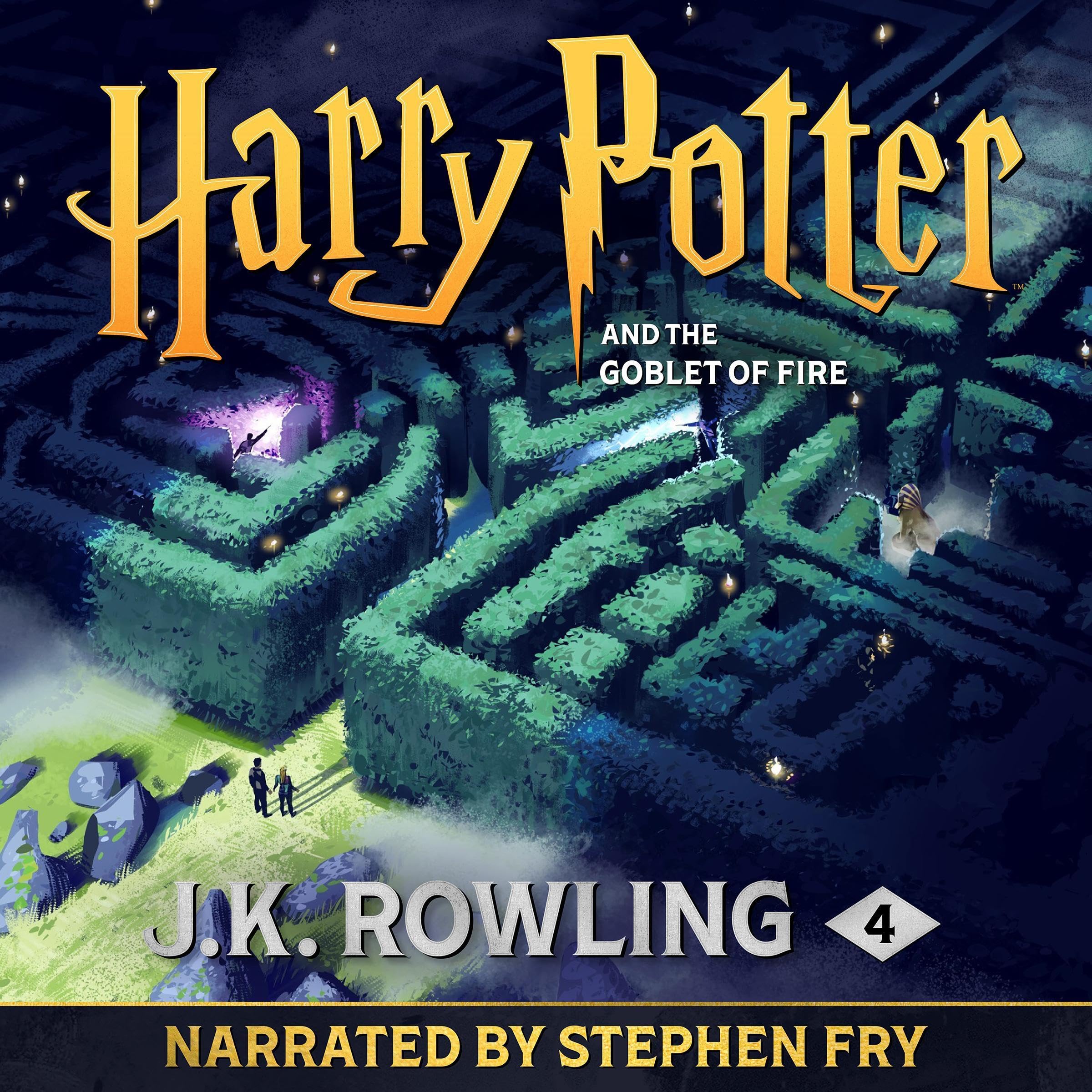 Cover art for Harry Potter and the Goblet of Fire (Narrated by Stephen Fry)