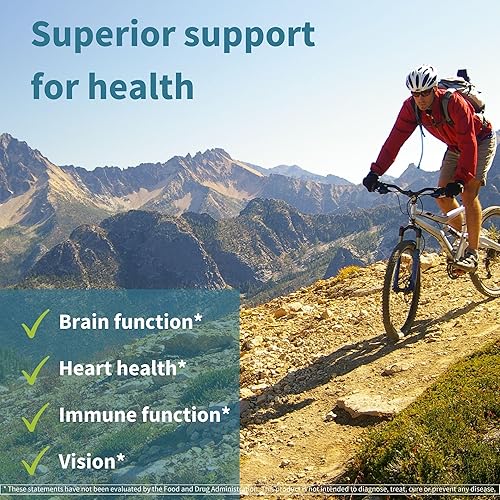 Miniatura 5 de Pure  Essential Omega-3 y D3 1000iu rTG de acción rápida apoyo para ojos función cardíaca y cerebro 1 a día aceite de pescado silvestre altamente