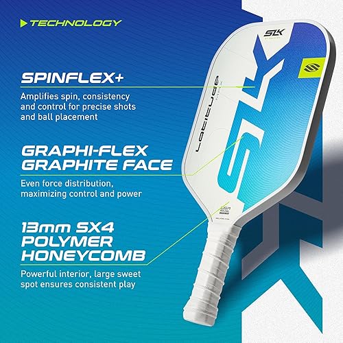 Miniatura 3 de Selkirk Sport SLK Latitude & Nexus Pickleball Paddles Graphite Face with SpinFlex Surface Pickleball Paddle Rev-Core+ SX4 Polymer Core for