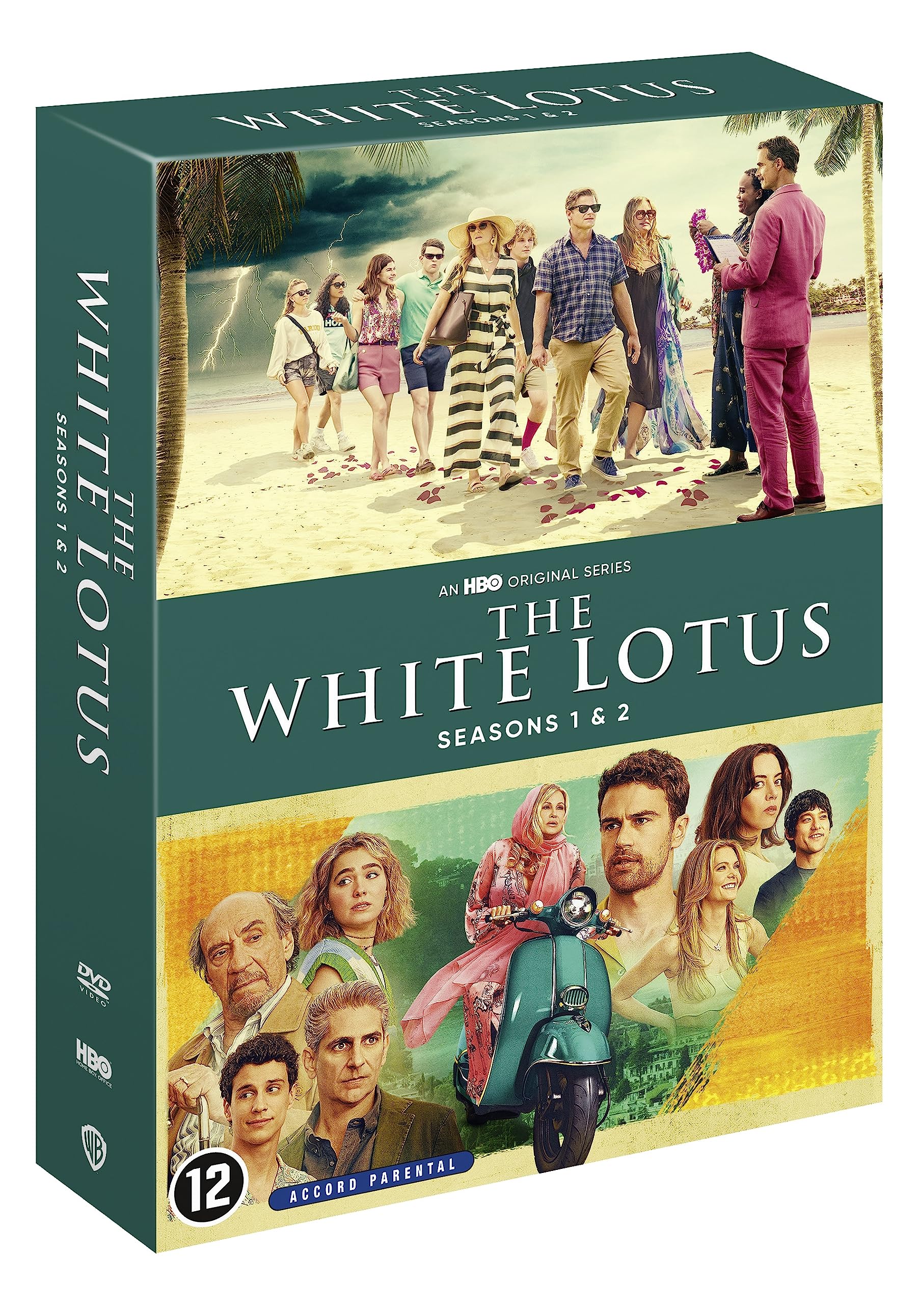DVD The White Lotus pack de temporadas 1 y 2 coleccion de serie de television